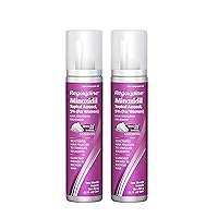 Regoxidine Women's Minoxidil Topical & Foam Helps Restore Top of Scalp Hair Loss and Support Hair Regrowth with Unscented Topical Treatment for Thinning Hair (5% Foam 4-Month Supply)