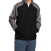 Holloway Raider Pullover Cage Jacket - Weather-Resistant, Ultra-Light, Quarter Zip, Sleeve Pocket - For Outdoors & Travel