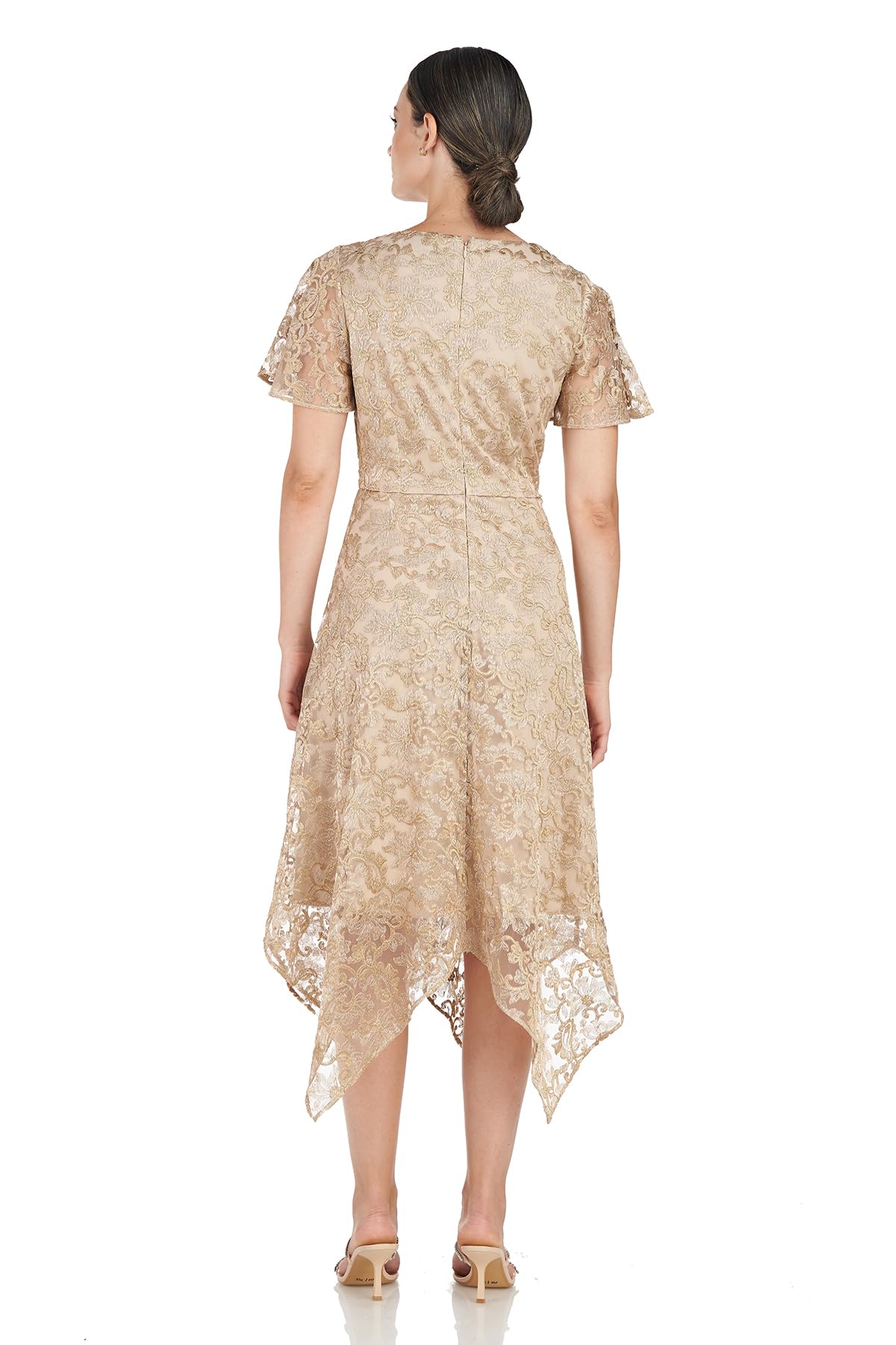 JS Collections Women's Emerson Handkerchief Dress