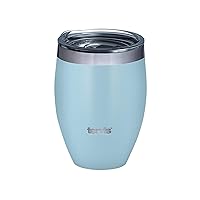 Tervis Powder Coated Stainless Steel Triple Walled Insulated Tumbler Travel Cup Keeps Drinks Cold & Hot, 12oz, Blue Moon