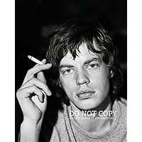 Mick Jagger Photograph 8 X 10 - Stunning 1965 Portrait - The Rolling Stones - Tour Snapshot - Rock and Roll - Rare Photo - Poster Art Print