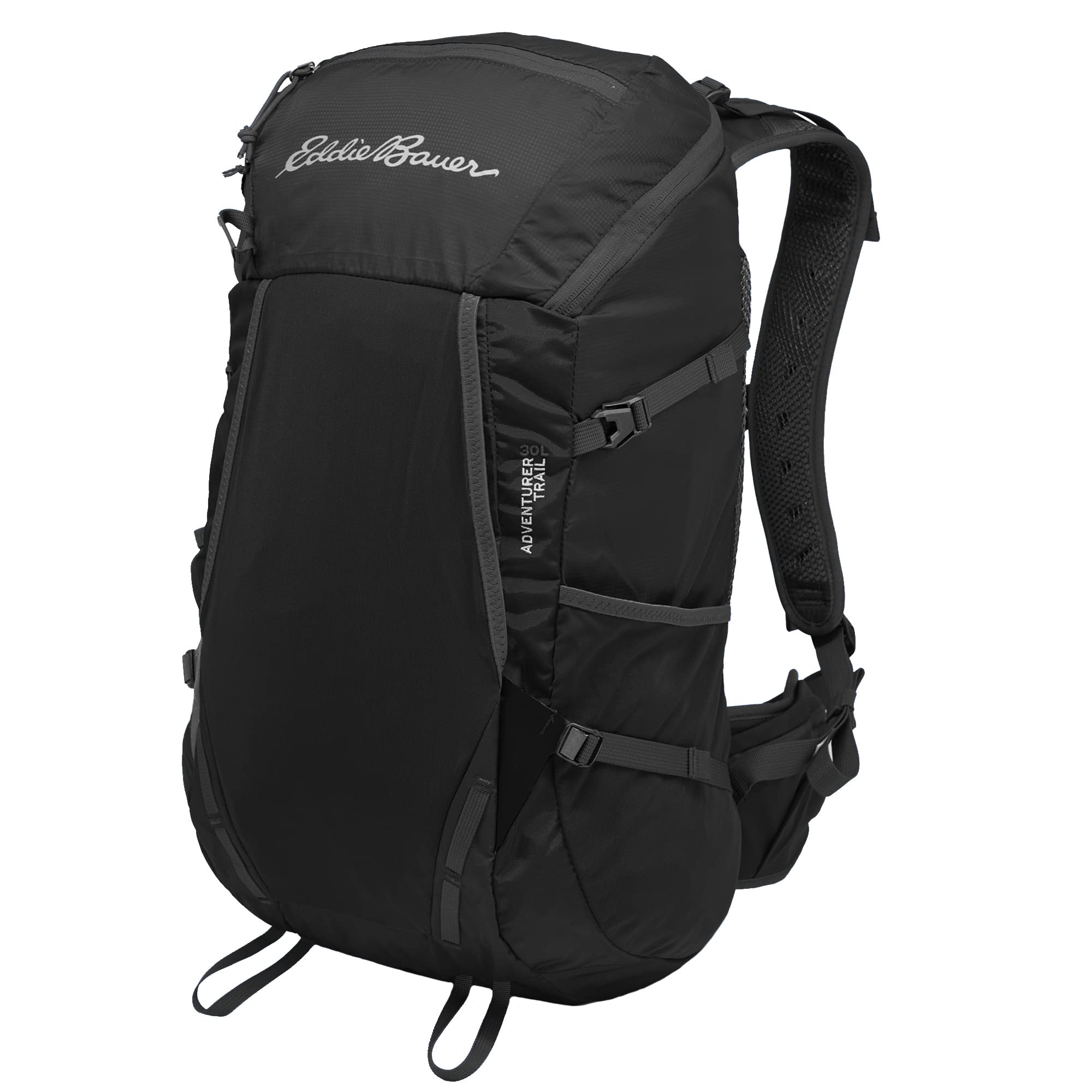 Eddie Bauer Adventurer Trail 30L Backpack w/Hydration Sleeve, Black