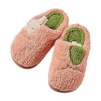 Bedroom Slippers For Kids Cotton Slippers Girls Boys Slippers Memory Foam Comfy House Slippers Winter Kid House Shoes