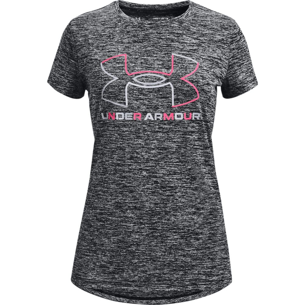 Under Armour Girls' Tech Big Logo Twist Short Sleeve T-Shirt