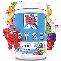 Ryse Element Series BCAA Focus | Hydrate, Focus, Recover | Designed for Versatility | with BCAAs, Caffeine, & Electrolytes | 30 Servings (Tropical Punch)