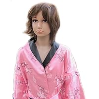 Authentic Thai Kimono- Oriental Dragon Design- Pink Color