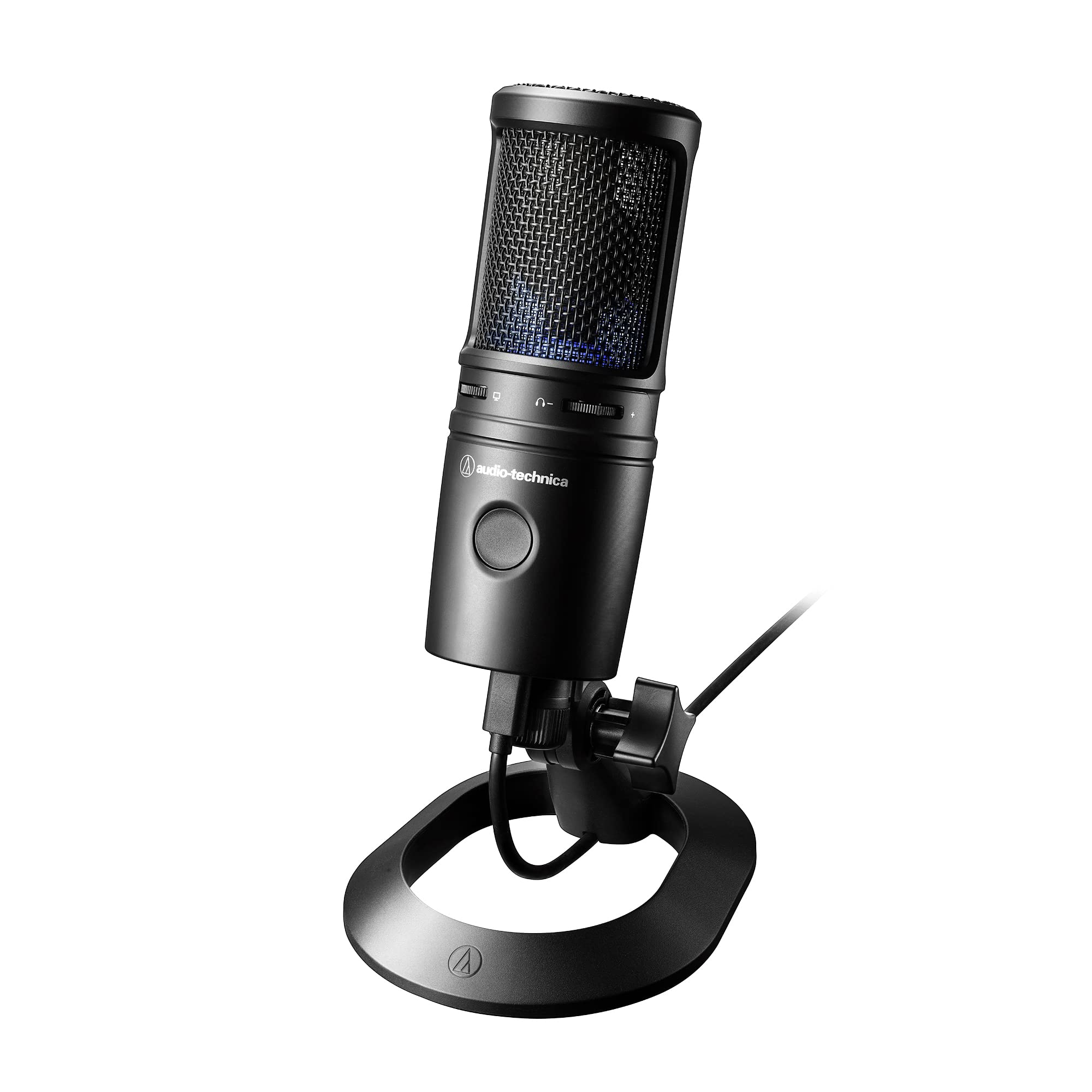 Audio-Technica AT2020USB-X Cardioid Condenser USB Microphone, Black