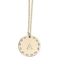 Personalized Initial Necklace in Gold, Silver, and Rose Gold - Custom Made