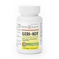 Gericare Geri-kot Natural Vegetable Laxative-100 Tablets by Geri-Care