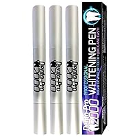 Teeth Whitening Pens (3-Pack) Professional Quality- Noticeable Whiter Teeth- 35% Carbamide Peroxide, Affordable Tooth Whitening For Sensitive Teeth