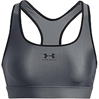 Under Armour Womens HeatGear Mid Padless Sports Bra