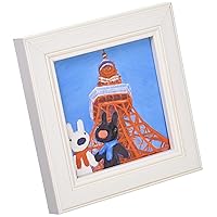 Eupower Lisa and Gaspard GL-00667 Mini Art Frame, Tokyo Heiku, W 4.7 x H 4.7 inches (12 x 12 cm)