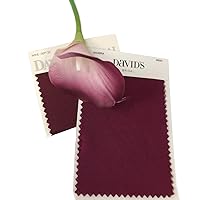 Angel Isabella 10pc Set of Real Touch Calla Lily-Keepsake Artificial Flower Perfect for Making Bouquet, Boutonniere,Corsage.Quality Keepsake Artificial Flower (Burgundy Trim)
