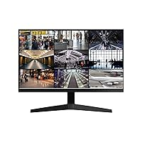 Real HD Security Camera Monitor Screen, 22 Inch 1080P Thin LED PC Monitor with HDMI VGA Built in Speaker Compatible with CCTV Security DVR NVR