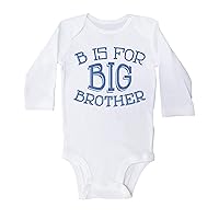 Big Brother Onesie, B Is For BIG BROTHER, Bro Baby Onesie, Baby Shower Gift