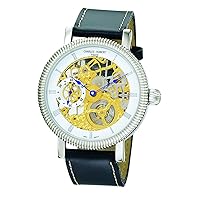 Charles-Hubert, Paris Men's 3737-G Premium Collection Stainless Steel Mechanical Watch