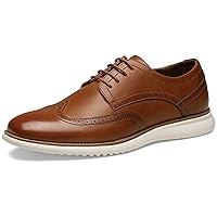 Jousen Men's Dress Shoes Brogue Formal Lace Up Oxfords Shoes