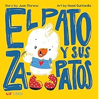 El pato y sus zapatos (English and Spanish Edition)