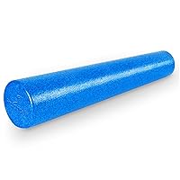 ProsourceFit High Density Foam Rollers 12 - inches long, Firm Full Body Athletic Massage Tool for Back Stretching, Yoga, Pilates, Post Workout Muscle Recuperation