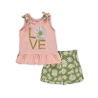Real Love Girls' 2-Piece Shorts Set Outfit