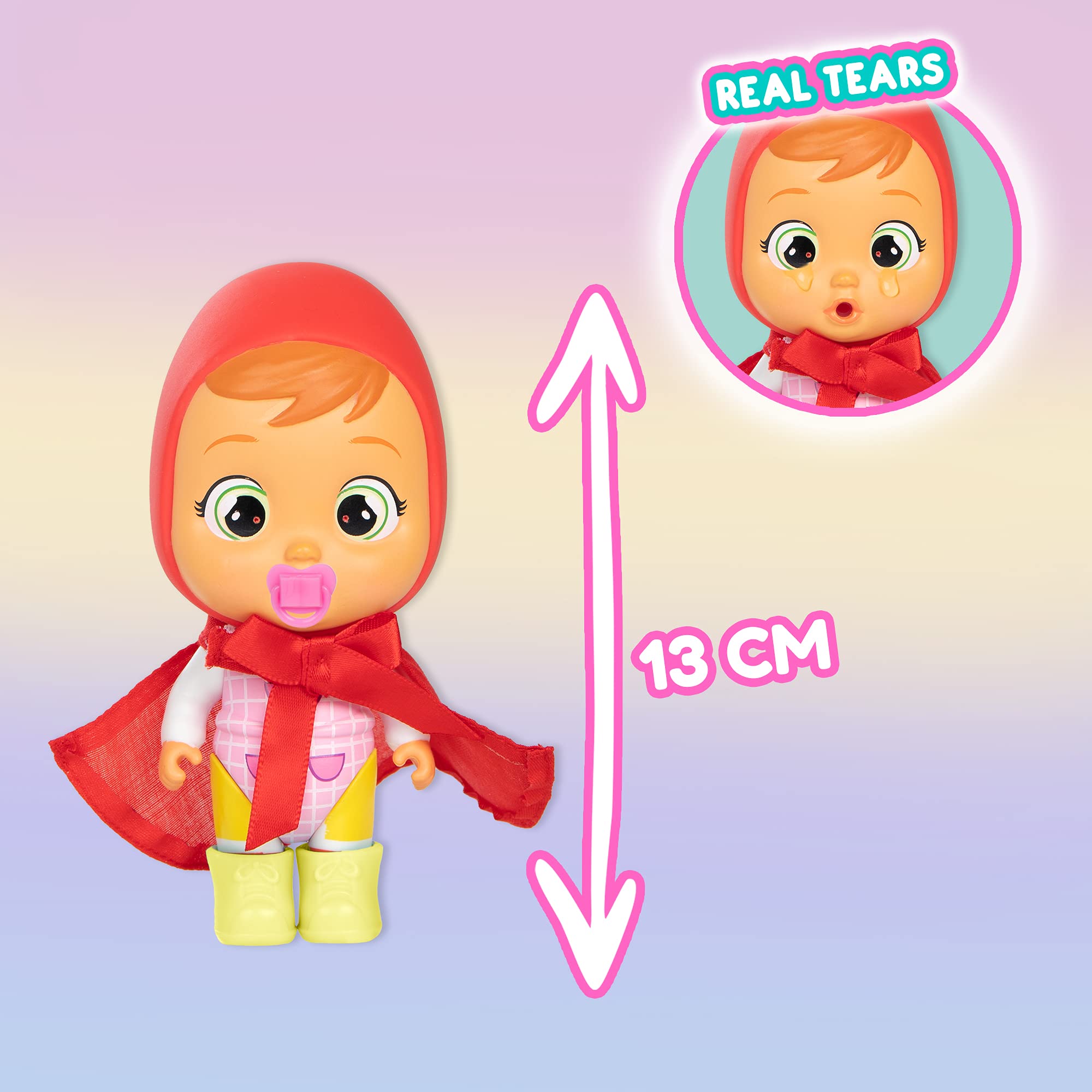 Cry Babies Magic Tears Storyland - Story House Series | 10 Surprise Accessories, Doll | Kids Age 3+