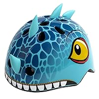 Kids Toddler Bike Helmet with Dinosaur Design, Adjustable Lightweight for Child Boys & Girls, Multi-Sports Helmet for Bicycle Scooter Skateboard, 2 Sizes from Toddler to Youth