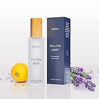Baloo Pillow Mist - Lavender, Chamomile, and Lemon Linen Spray - Calming Aromatherapy Mist for Bedding - Natural Pillow Mist for Sleep - 100ml
