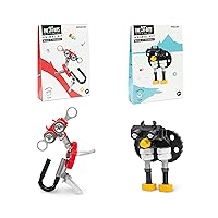 Animal Collection: Penguin + Monkey STEM Toys for Kids 6+, Cute Creative Animal Toy Building Sets for Girls and Boys, STEM Building Toys Engineering Kit