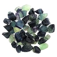XN216 100g Natural Raw Rough Colorful Fluorite Stone Crystal Healing Gemstone Specimen Natural Stones and Minerals Natural