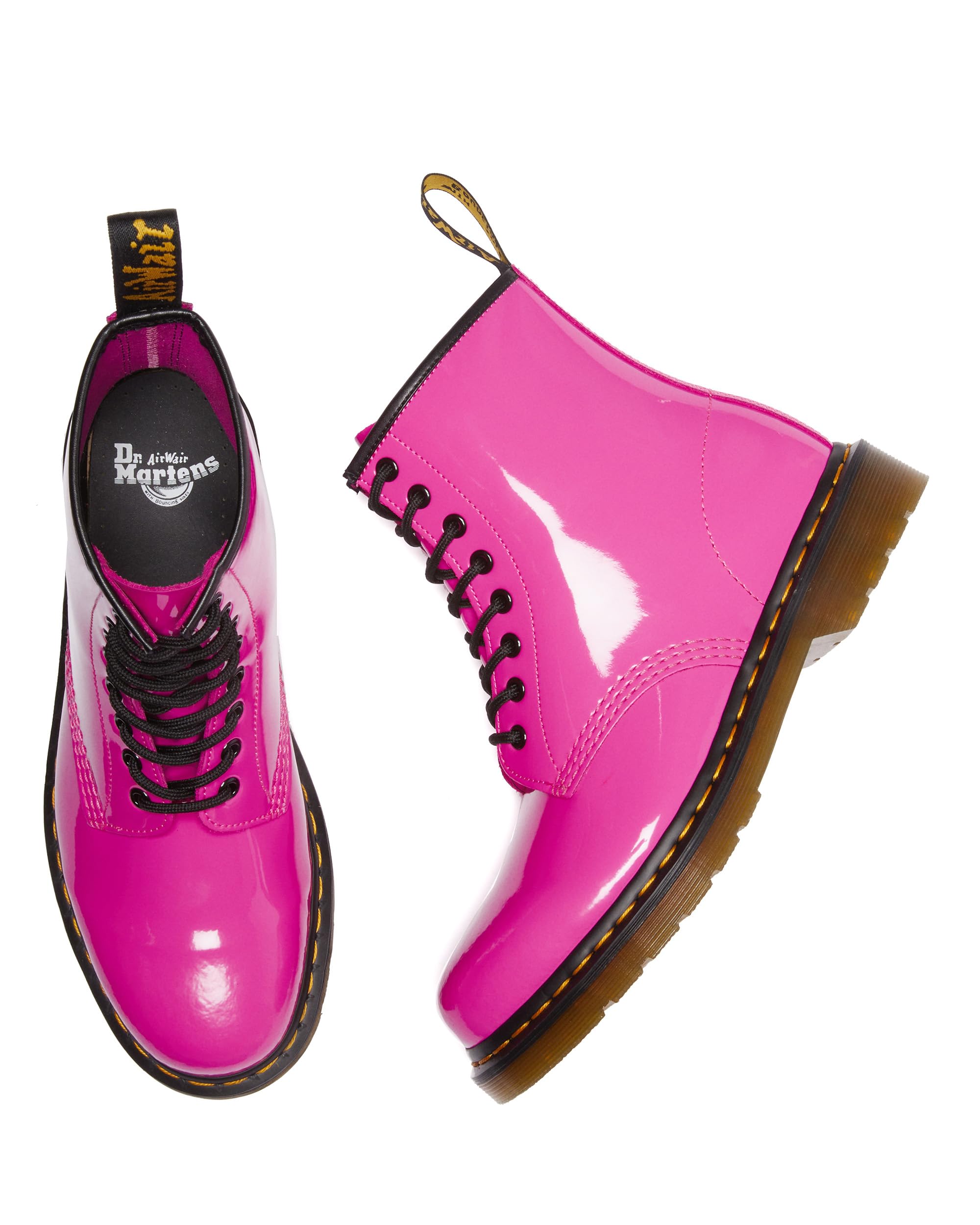 Dr. Martens Unisex-Adult 1460 Patent Lamper Fashion Boot