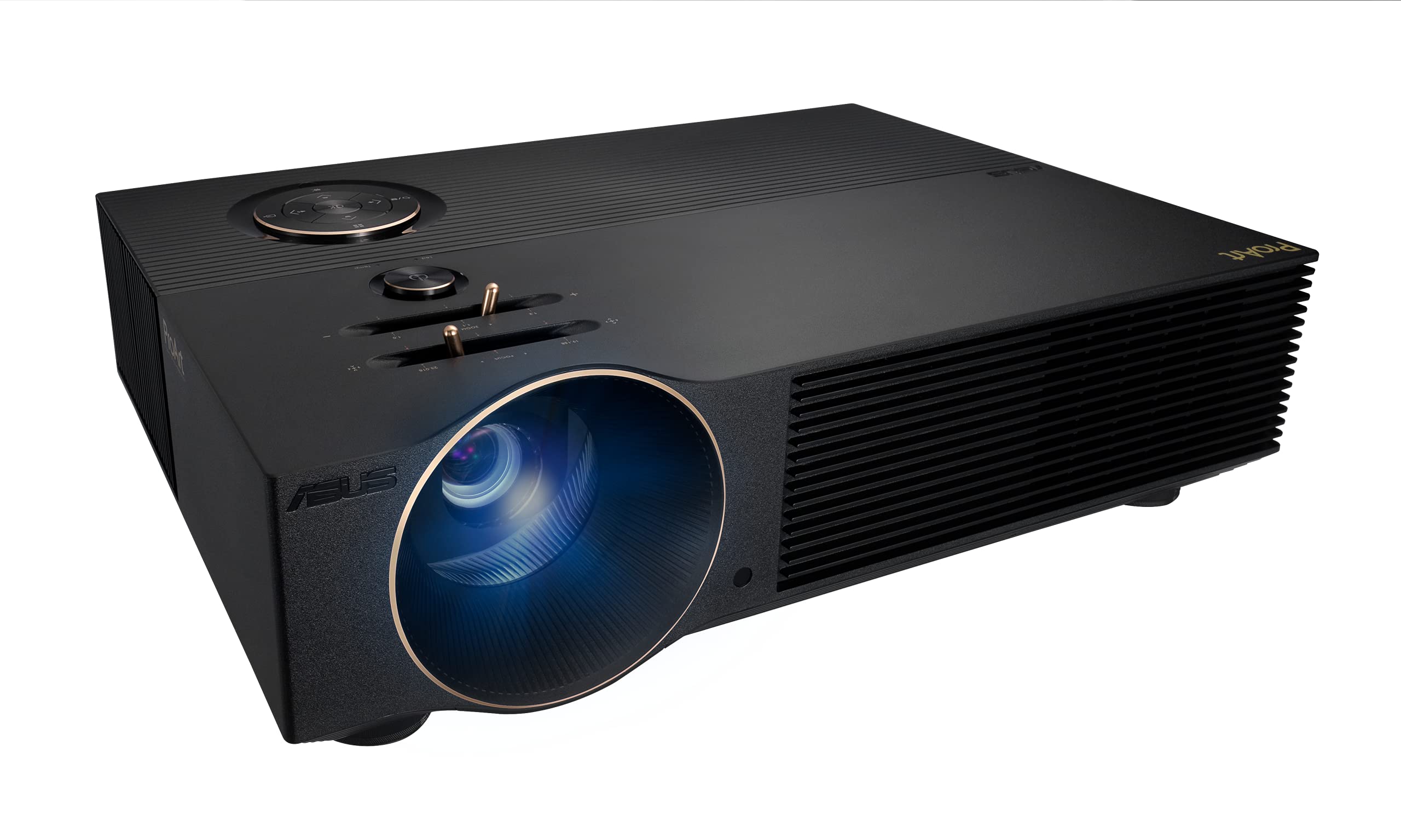 ASUS ProArt A1 LED Professional Projector - Full HD, 3000 Lumens, ∆E  2, 98% sRGB and Rec. 709, World’s First Calman Verified projector, 2D keystone correction, 1.2X zoom ratio, Wireless mirroring