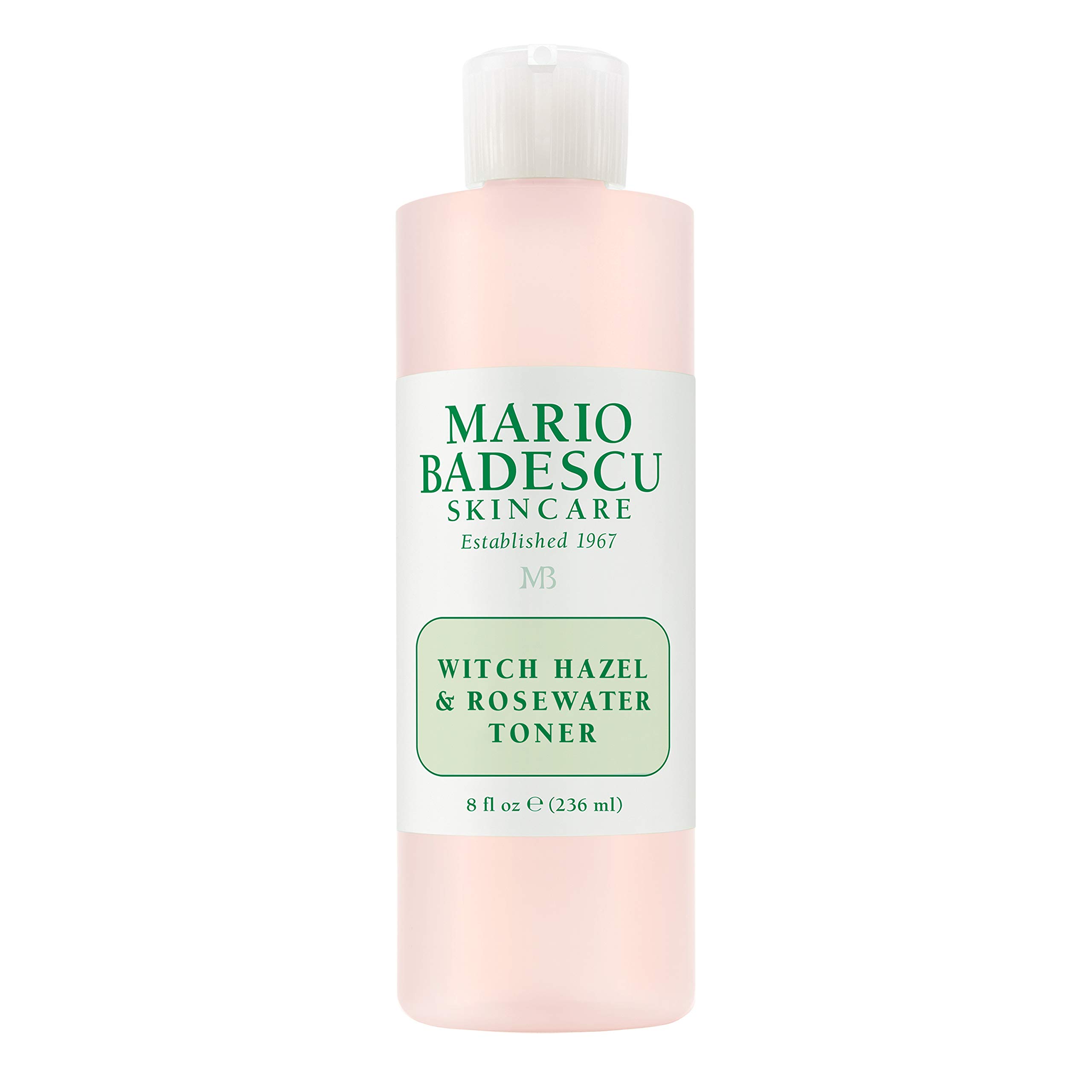 Mario Badescu Alcohol Free Witch Hazel Facial Toner for Aging Skin, Infused with Lavender/Rose Water and Aloe Vera, Face Toner for Combination or Dry Skin, 8 Fl Oz