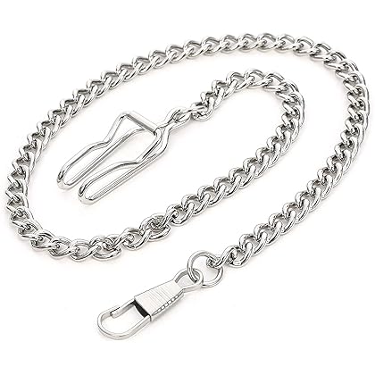 Desperado Chrome Plated Pocket Watch Chain