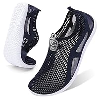 LeIsfIt Womens Mens Water Shoes Barefoot Quick-Dry Aqua Socks Slip-on Swim Beach Shoes for Surf Pool River Yoga