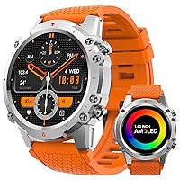 Smart Watch for Men 1.45” Full Touch Smart Watch with Text and Call 100+ Sports Modes IP68 Waterproof Fitness Watch with Heart Rate SpO2 Sleep Tracker Smartwatch for iPhone Android Phones