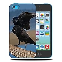 Black Bird Crow Corvus #5 Phone CASE Cover for Apple iPhone 5C