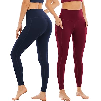 Mua YOUNGCHARM 4 Pack Leggings with Pockets for Women,High Waist Tummy  Control Workout Yoga Pants trên  Mỹ chính hãng 2024