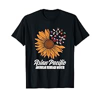 Sunflower Asian American Pacific Islander Heritage Month T-Shirt