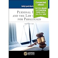 Personal Injury and the Law of Torts for Paralegals: [Connected Ebook] (Aspen Paralegal) Personal Injury and the Law of Torts for Paralegals: [Connected Ebook] (Aspen Paralegal) Paperback Kindle