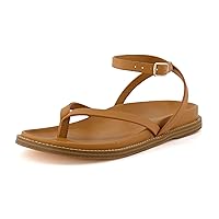 CUSHIONAIRE Women's Novel footbed sandal with +Comfort, Wide Widths Available