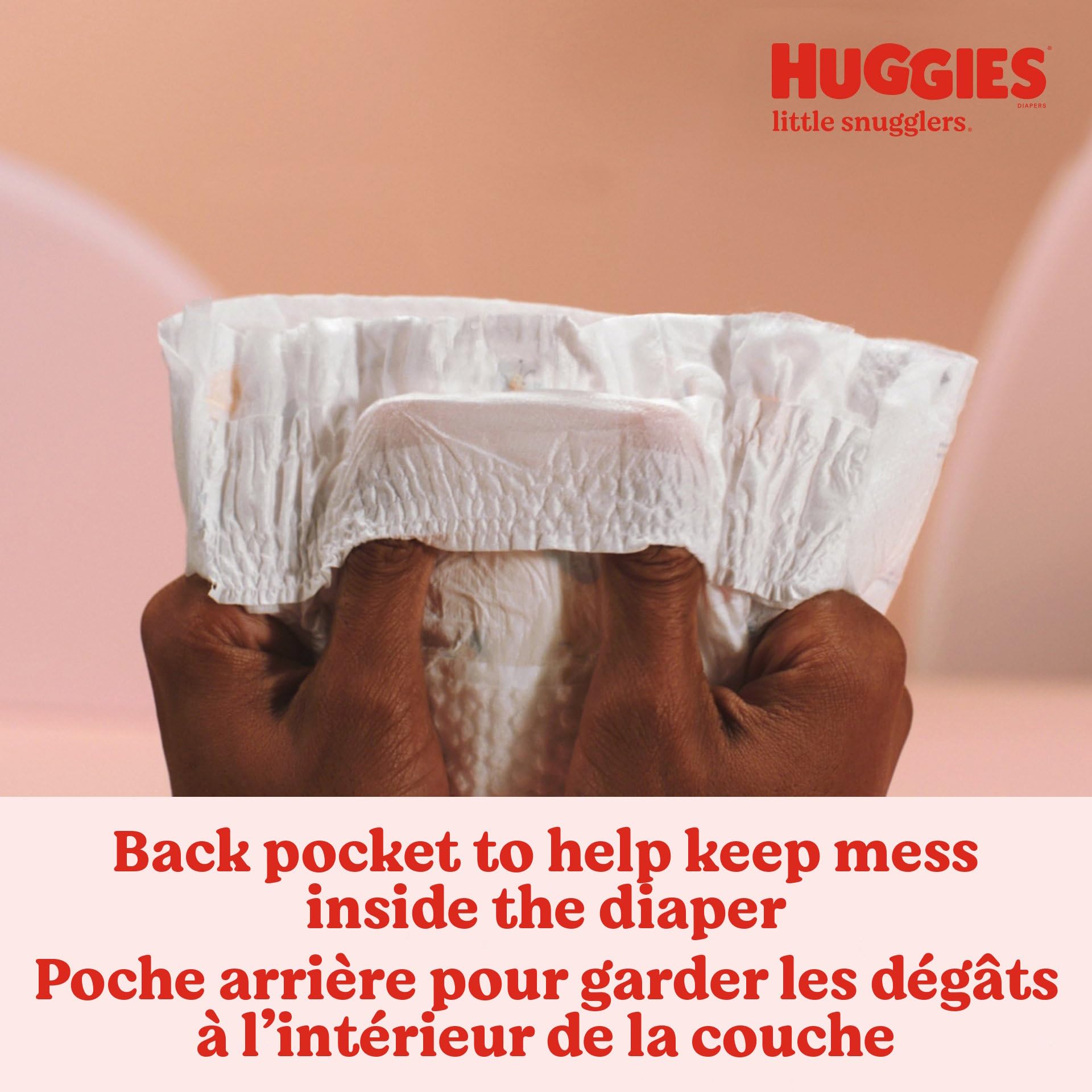 HUGGIES Little Snugglers Baby Diapers, Size Preemie, 30 Count, Convenience Pack (Packaging May Vary)