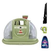 Little Green Multi-Purpose Portable Carpet and Upholstery Cleaner, Car and Auto Detailer, with Exclusive Specialty Tools, Green, 1400B