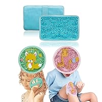 ZNÖCUETÖD Bundle of Gel Ice Packs for Kids Adults Injuries,Pain Relief,First Aid and Boo Boos Ice Packs for Kids