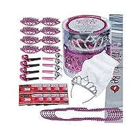 Bachelorette Wearables Party Kit | Pink, Silver, Black | 34 Ct.