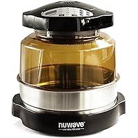 NUWAVE Oven Pro Plus with Stainless Steel Extender Ring NUWAVE Oven Pro Plus with Stainless Steel Extender Ring