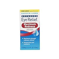 Bausch and Lomb Advanced Redness Relief Drops, 0.5 Ounce - 3 per case.