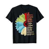 You Are A Beautiful Victorious Enough Gerbera Christian T-Shirt