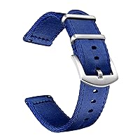 Quick Release Seatbelt Nylon Watchbands for Men and Women Multiple Colors 20mm 22mm Watch Strap
