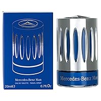 Mercedes-Benz Man Travel Collection, An Intense Aromatic Heart To Embody Masculine Elegance, Long-Lasting Freshness, An Addictive And Alluring Woody, Fruity Scent, Citrus, 0.68 Oz