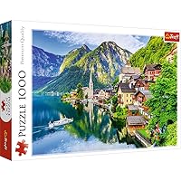 Trefl Hallstatt, Austria 1000 Piece Jigsaw Puzzle Red 27